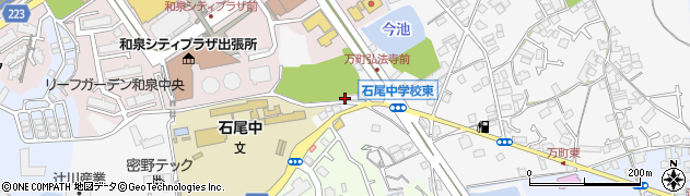 大阪府和泉市万町951周辺の地図