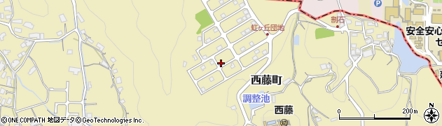 広島県尾道市西藤町3187周辺の地図