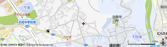 大阪府和泉市万町26周辺の地図
