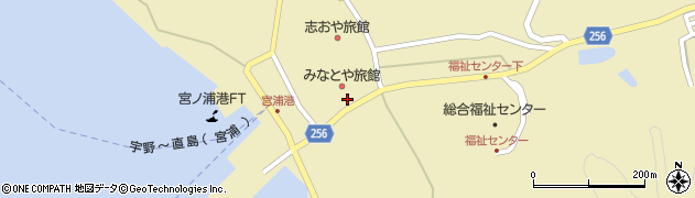 香川県香川郡直島町2216周辺の地図