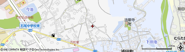 大阪府和泉市万町45周辺の地図