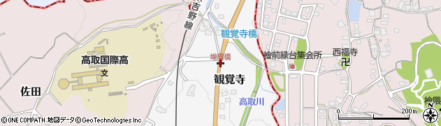 増屋橋周辺の地図