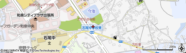 大阪府和泉市万町980周辺の地図