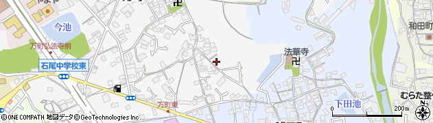 大阪府和泉市万町22周辺の地図