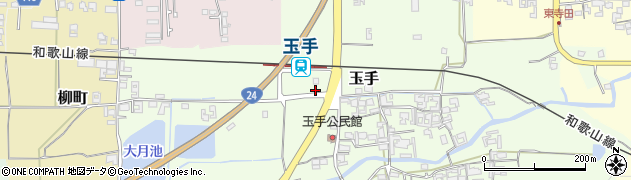 奈良県御所市玉手126周辺の地図