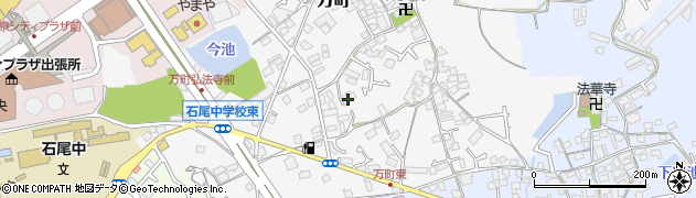 大阪府和泉市万町105周辺の地図