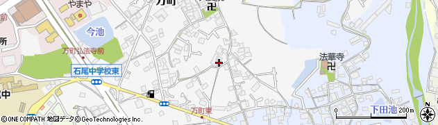 大阪府和泉市万町41周辺の地図