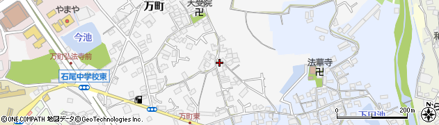 大阪府和泉市万町1周辺の地図