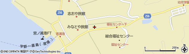 香川県香川郡直島町1987周辺の地図