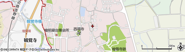 奈良県明日香村（高市郡）檜前周辺の地図