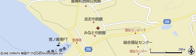 香川県香川郡直島町2258周辺の地図