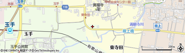 奈良県御所市玉手75周辺の地図