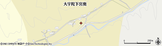 奈良県宇陀市大宇陀下宮奥周辺の地図