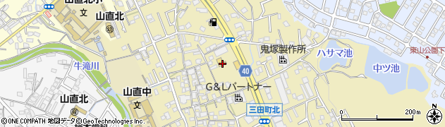 和食麺処サガミ岸和田店周辺の地図
