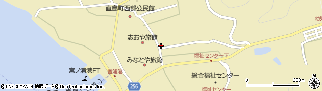 香川県香川郡直島町1973周辺の地図