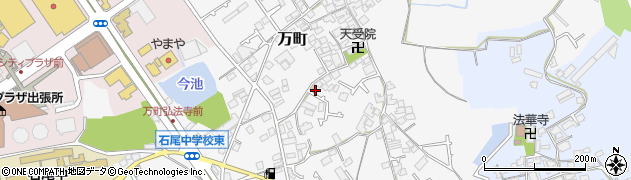 大阪府和泉市万町110周辺の地図