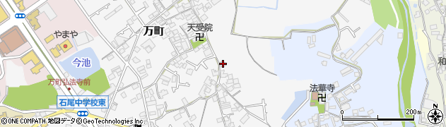 大阪府和泉市万町36周辺の地図
