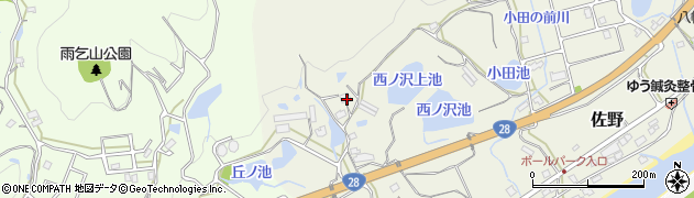 兵庫県淡路市佐野2729周辺の地図