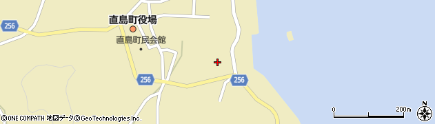 直島八幡神社周辺の地図