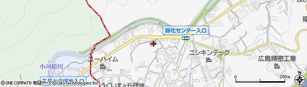 広島県広島市安佐北区小河原町1281周辺の地図