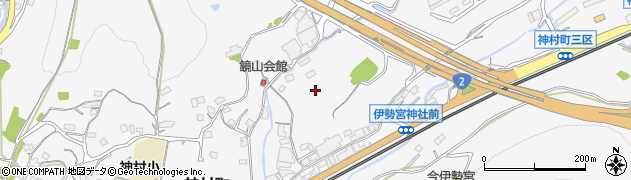 広島県福山市神村町周辺の地図