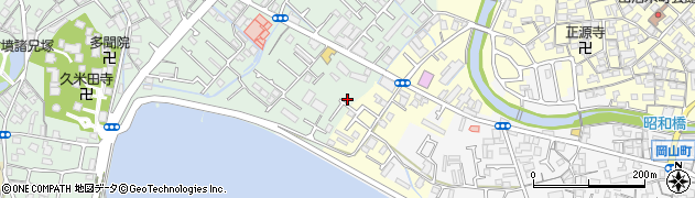 大阪府岸和田市池尻町36周辺の地図