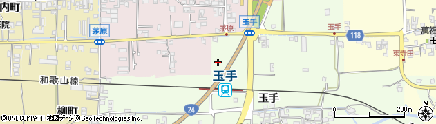 奈良県御所市玉手33周辺の地図