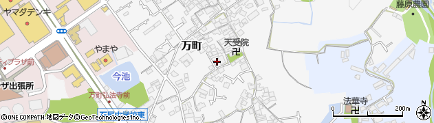 大阪府和泉市万町124周辺の地図