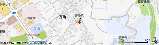 大阪府和泉市万町117周辺の地図