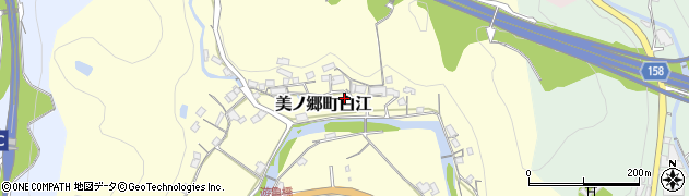 広島県尾道市美ノ郷町白江146周辺の地図