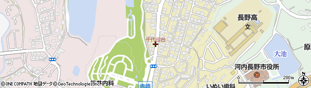 千代田台周辺の地図