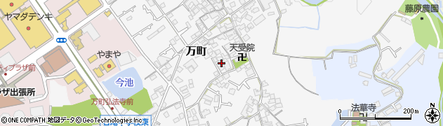 大阪府和泉市万町123周辺の地図