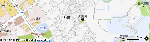大阪府和泉市万町190周辺の地図