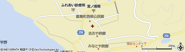香川県香川郡直島町2447周辺の地図