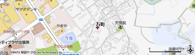 大阪府和泉市万町181周辺の地図