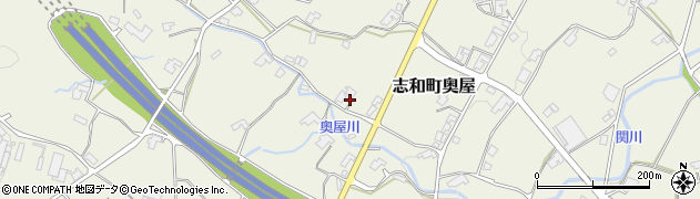 広島県東広島市志和町奥屋1014周辺の地図