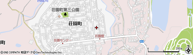 大阪府河内長野市荘園町35周辺の地図