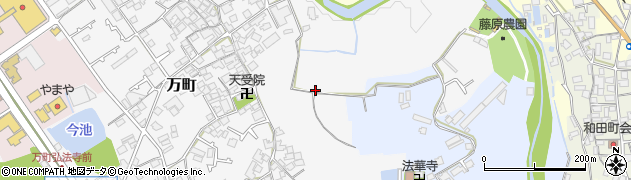 大阪府和泉市万町341周辺の地図