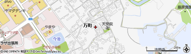 大阪府和泉市万町188周辺の地図