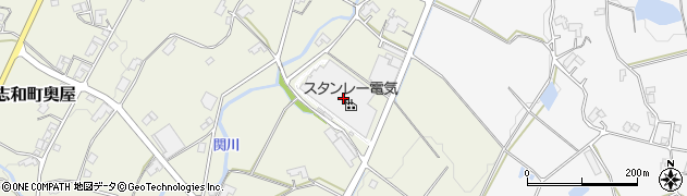 広島県東広島市志和町奥屋1866周辺の地図