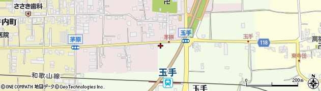 奈良県御所市玉手29周辺の地図