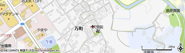 大阪府和泉市万町194周辺の地図