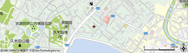 大阪府岸和田市池尻町周辺の地図