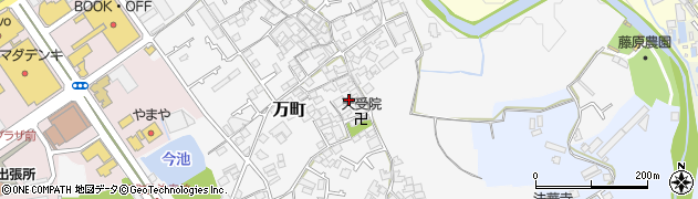 大阪府和泉市万町198周辺の地図