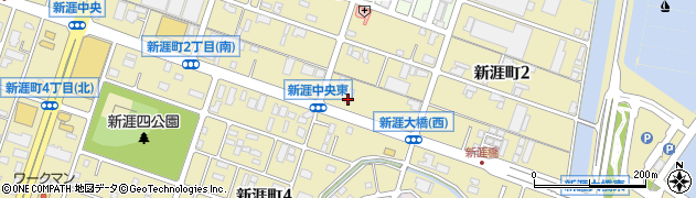 株式会社あぶと観光バス福山営業所周辺の地図