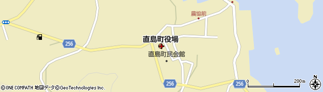 直島町役場　税務課周辺の地図