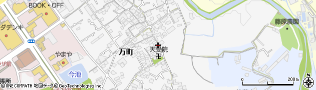 大阪府和泉市万町197周辺の地図