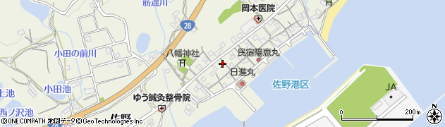 兵庫県淡路市佐野2023周辺の地図