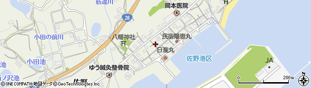 兵庫県淡路市佐野2067周辺の地図