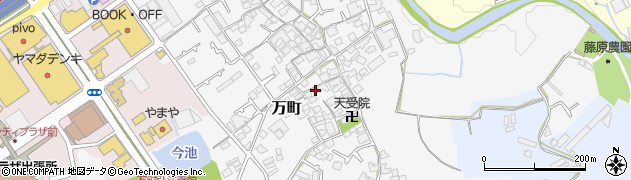 大阪府和泉市万町228周辺の地図